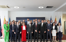 Treffen der Ost-Ausschuss-Delegation mit Außenminister Timcho Mucunski. Foto: Foreign Ministry