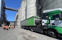 Am 24. Juni informierten sich Unternehmensvertreterinnen und -vertreter über die vielfältigen Einsatzmöglichkeiten von Bioenergie bei einem Werksbesuch bei Verbio. Foto: Christian Himmighoffen