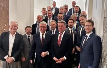 Nach dem Arbeitstreffen mit Vize-Ministerpräsident und Wirtschaftsminister Karel Havlíček. Foto: Ost-Ausschuss