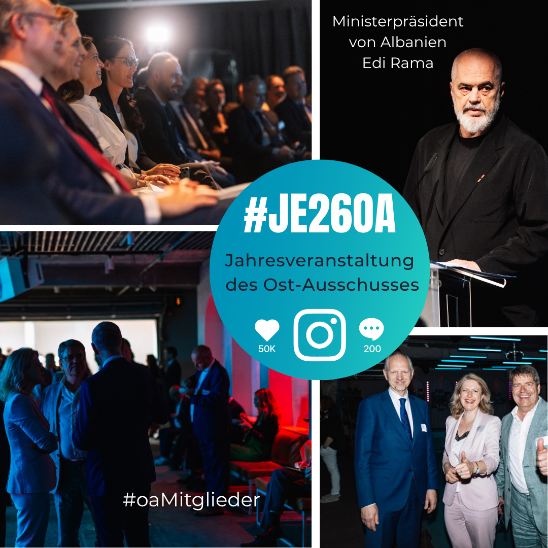 Ost-Ausschuss Jahresveranstaltung 2026 #JE26OA Edi Rama